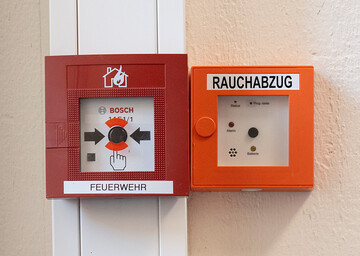 Brandmeldeanlage und Rauchabzug